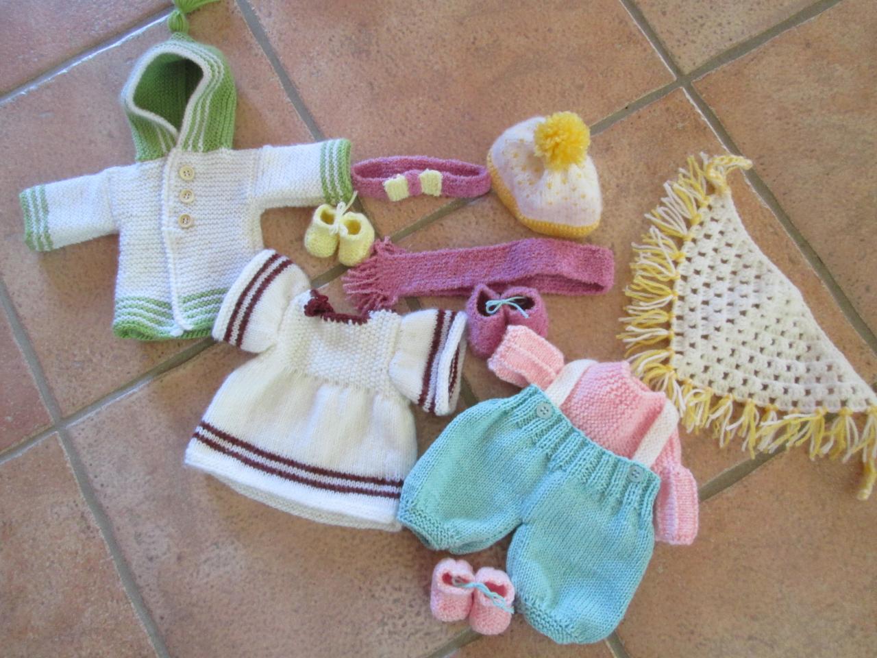 jouets et accessoires poupées en laine